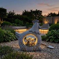 Garden Greatness Lunaria Sitting Chicken Garden Solar Ornament | Size: 1 Pack