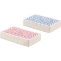 MidOcean Classic Playing Card Deck Set Pack of 2 in Red