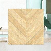 Ventryn Textured Self-Adhesive Vinyl Floor Tiles for Kitchen & Bathroom S in Natural