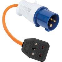 Nordara Fly Lead 16A to 13A Adapter 110V240V Plug Socket Converter