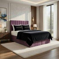 DS Living Aria Pink Ottoman Bed | Size: Double