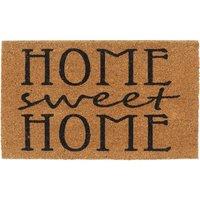 Berkfield Home Door Mat Natural 45x75 cm Tufted Coir in Brown