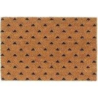 Berkfield Home Door Mat Natural 40x60 cm Tufted Coir in Brown