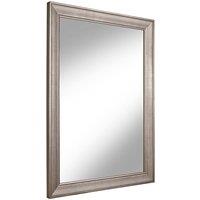 nielsen Adelin Decorative Rectangular Wall Mirror 104 X 73cm in Silver | Size: 104 X 73 cm