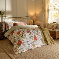 Voyage Maison Delamere 100% Cotton Reversible Duvet Cover Set | Size: Super King