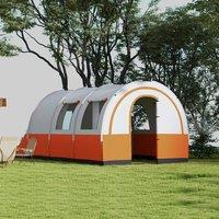 OUTSUNNY Camping Tent, 3000mm Waterproof Family Tent for 3 Man in Cream