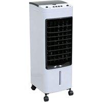 Alivio 4L Portable Air Cooler Humidifier 65W with 3 Fan Speed, 3 Modes, 2 Ice Pack, 120 Degree Oscillation (White) in White