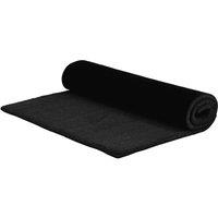 Berkfield Home Door Mat Black 100x300 cm Tufted Coir