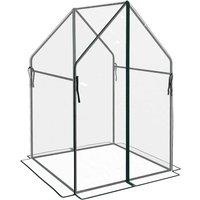 Nordara Tomato Greenhouse 2 Zipped Doors Outdoor Clear