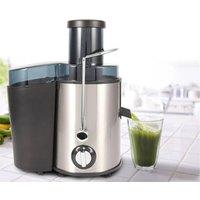 Nordara 1000W Centrifugal Juicer Whole Fruit Vegetable Extractor in Silver