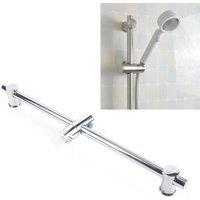 Havendro Adjustable Stainless Steel Bathroom Shower Head Holder in Silver