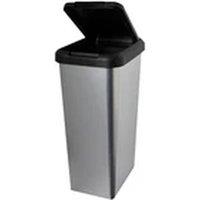 EONLION Silver Swing Lift Top Kitchen Bin Heavy Duty Long Lasting