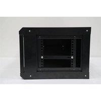 Nordara 6U 450mm 19 Black Network Data Cabinet Wall Mountable Rack