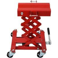SPETLEK Floor Transmission Jack 200kg Gearbox Diff Jack Lift in Red