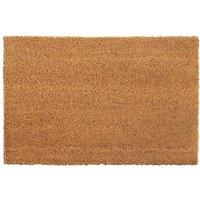 Berkfield Home Door Mat Natural 50x80 cm Tufted Coir in Brown