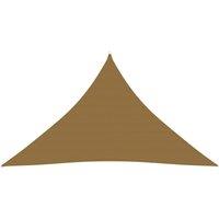 Berkfield Home Sunshade Sail 160 g/m Taupe 4x4x5.8 m HDPE in Beige