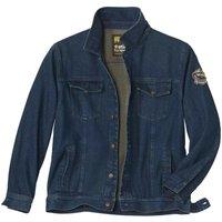Atlas for Men Men's Denim Jacket in Navy | Size: Large