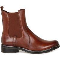 Caprice Women's 'Lucy' Chelsea Boots in Brown | Size: 5