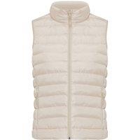 IQONIQ Women's Meru Polyester Body Warmer in Beige | Size: XS