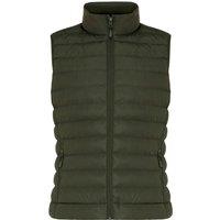 IQONIQ Women's Meru Polyester Body Warmer in Green | Size: Medium