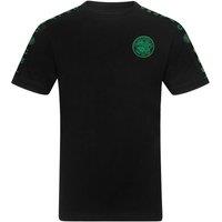 Celtic FC Boy's Kids Cotton T-Shirt in Black | Size: 10-11 Years