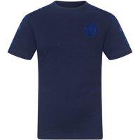 Scottish FA Boy's Scotland Kids Cotton T-Shirt in Navy | Size: 10-11 Years