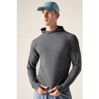 Dare 2b Men's Sprint City Running Hooded Midlayer in Dark Grey | Size: Large