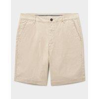 Crew Clothing Men's Bermuda Chino Stretch Shorts Stone | Size: 32R