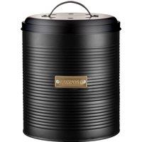 Rayware Typhoon Otto Black Compost Caddy 2.5 Litre - Black