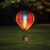 Marco Paul Solar Powered Hanging Rainbow Flaming Balloon Light