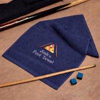 Duncan Stewart Personalised Pool Player Towel in Navy
