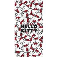 Hello Kitty Beach Towel in White