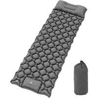 SPETLEK Self Inflating Camping Mat Mattress for Hiking Sleeping in Grey | Size: Single