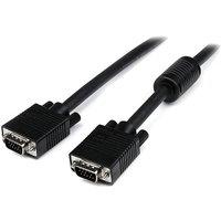 StarTech.com 15m Coax High Resolution Monitor Vga Cable - Hd15 M/m in Black