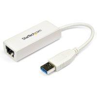 StarTech.com Usb 3.0 To Gigabit Ethernet Network Adapter in White
