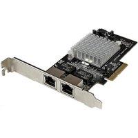 StarTech.com Dual Port Pci Express Gigabit Ethernet Server Adapter in Silver