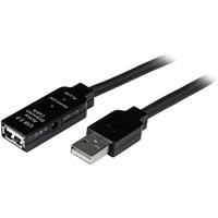 StarTech.com 10m Usb 2.0 Active Extension Cable - M/f in Black