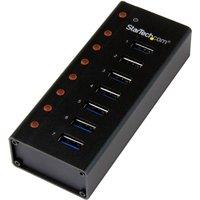 StarTech 7-port Usb 3.0 Hub With Metal Enclosure in Black