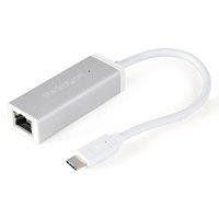 StarTech.com Usb-c To Gigabit Network Adapter in Silver