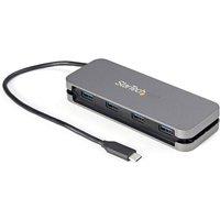 StarTech 4 Port Usb-c Hub With Usb 3.0 in Black