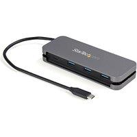 StarTech 4 Port Usb-c Hub With 3x Usb-a & 1x Usb-c in Grey