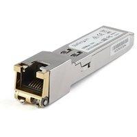 StarTech.com Glc-te Compatible Gigabit Ethernet Transceiver Module in Silver