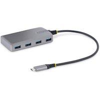 StarTech.com 4-port Usb-c Hub 5gbps Bus Powered in Grey