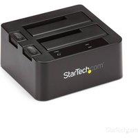 StarTech.com Dual-bay Usb 3.2 Gen 2 Sata Hard Drive Docking Station in Black