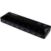 StarTech.com 10-port Usb 3.0 Hub With Charge & Sync Ports in Black