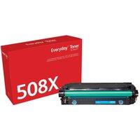 Xerox Everyday Cyan Toner Compatible With Hp 508x in Black