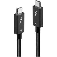 Lindy 1m Thunderbolt 4 Cable, 40gbps, Passive in Black