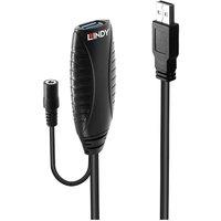 Lindy 10m Usb 3.0 Active Extension in Black