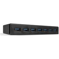 Lindy 7 Port Usb 3.0 Hub in Black