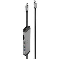 Lindy Dst-micro 140 Usb-c Laptop Docking Station in Grey